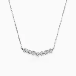 Silver Shining Zircon Flower Trio