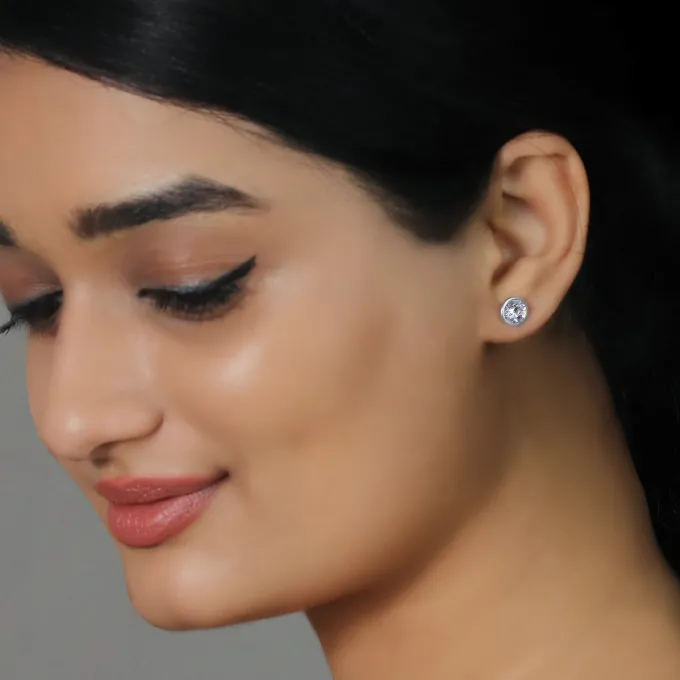 Silver Shining Zircon Set