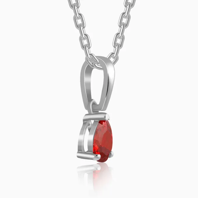 Silver Siddhidatri Pendant With Link Chain