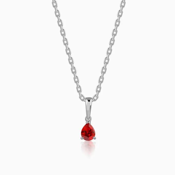 Silver Siddhidatri Pendant With Link Chain