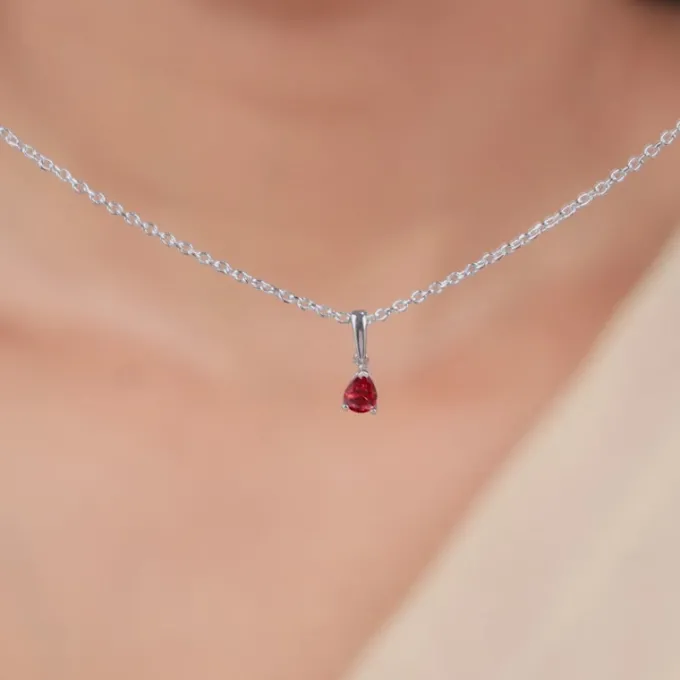 Silver Siddhidatri Pendant With Link Chain
