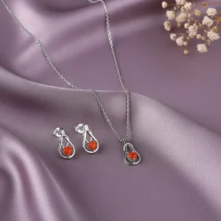 Silver Silent Vows Set