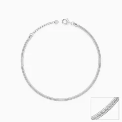 Silver Silver Aura Anklet