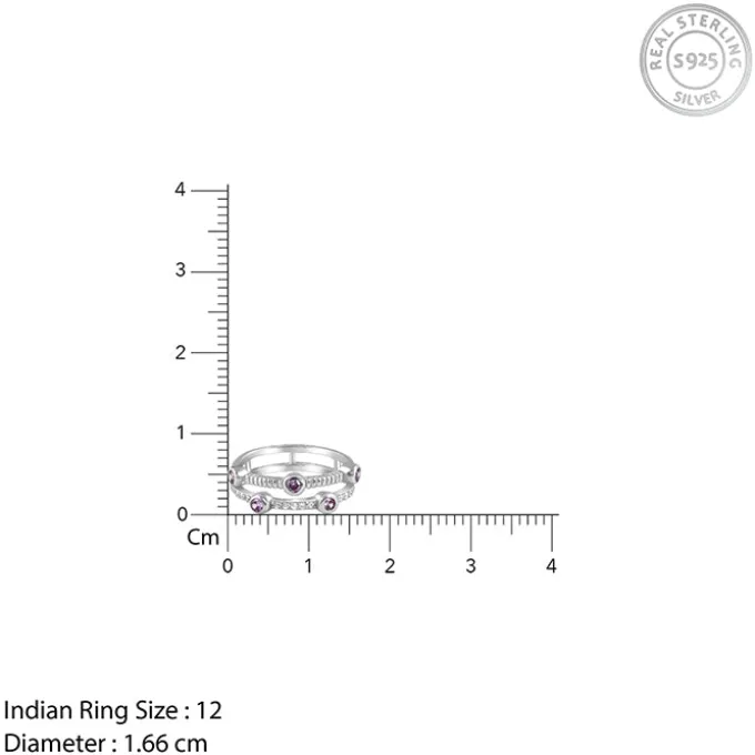 Silver Sizzling Ring