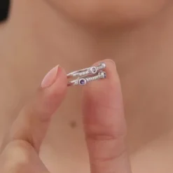 Silver Sizzling Ring