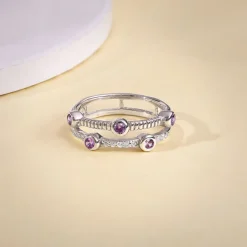 Silver Sizzling Ring