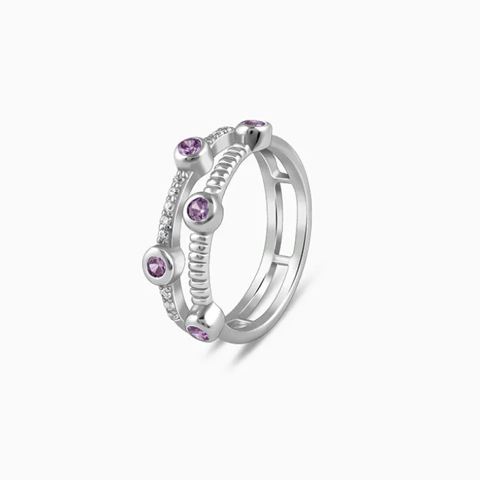 Silver Sizzling Ring