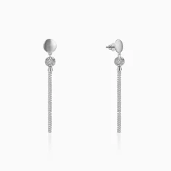 Silver Slow Dance Danglers