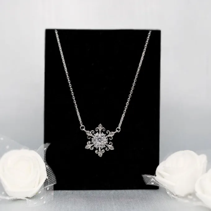 Silver Snowflake Set