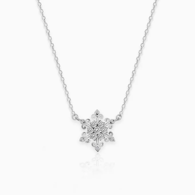 Silver Snowflake Set