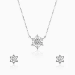 Silver Snowflake Set