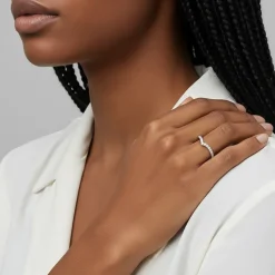 Silver Solid Shine Vanki Ring