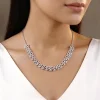 Silver Sparkline Necklace