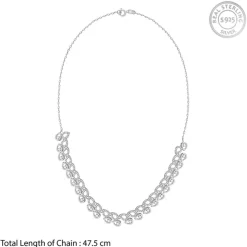Silver Sparkline Necklace