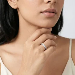 Silver Sparkling Crush Ring (Size 12)