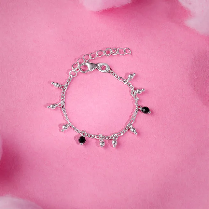 Silver Sparkling Dua Kids Anklet