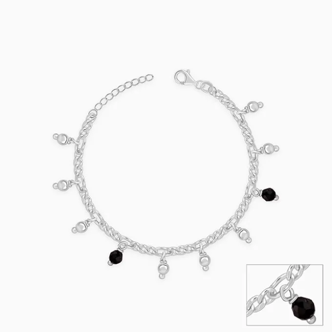 Silver Sparkling Dua Kids Anklet