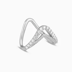 Silver Sparkling Spirits Vanki Ring