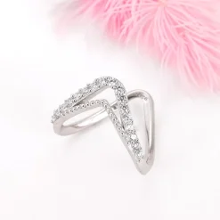 Silver Sparkling Spirits Vanki Ring