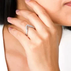Silver Sparkling Spirits Vanki Ring