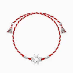 Silver Sparkling Star Rakhi