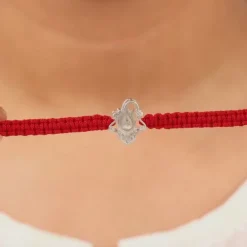 Silver Spiritual Ganesha Rakhi