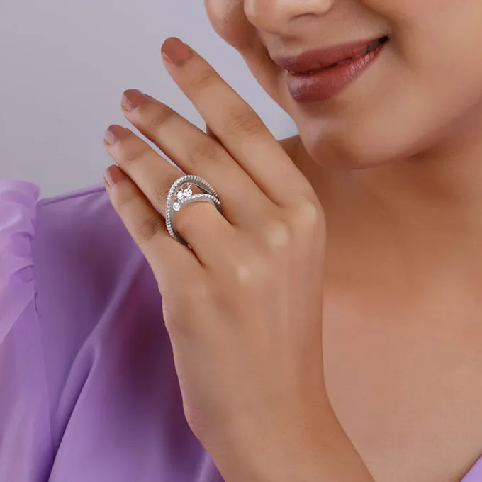 Silver Standout Ring