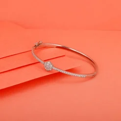 Silver Star Studded Bracelet