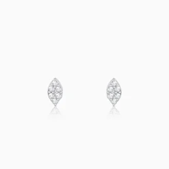 Silver Stardust Sparkles Earrings