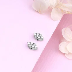 Silver Stardust Sparkles Earrings