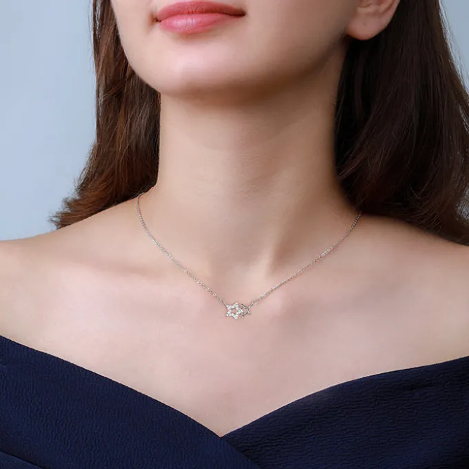 Silver Starry Affair Necklace