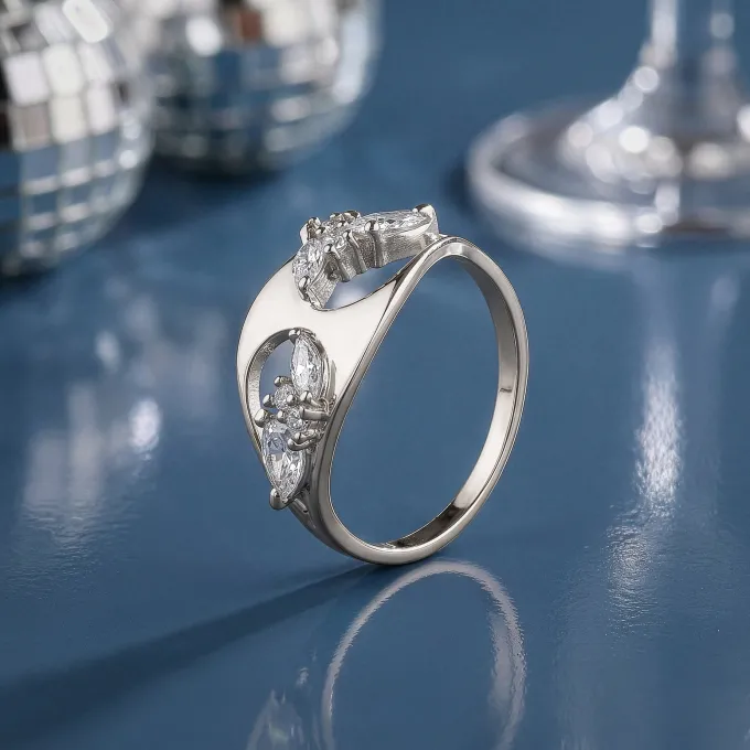 Silver Stayin' Alive Ring