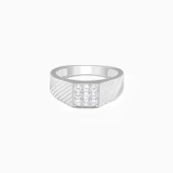 Silver Steezy Ring For Him