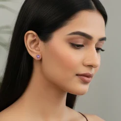 Silver Stuck on You Earrings
