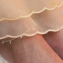 Silver Stunner Anklet