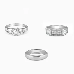 Silver Style Icon Set For Him