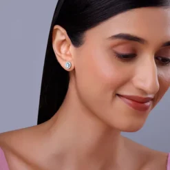 Silver Super Woman Earrings