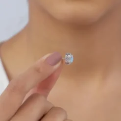 Silver Super Woman Earrings