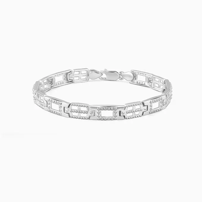 Silver Supremo Bracelet For Him