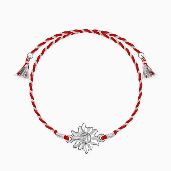 Silver Surya Rakhi