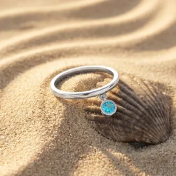 Silver Tethys Ring (Size 12)