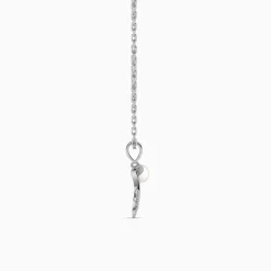 Silver Theia Pendant with Link Chain