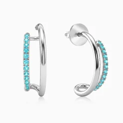Silver Theresa Earrings