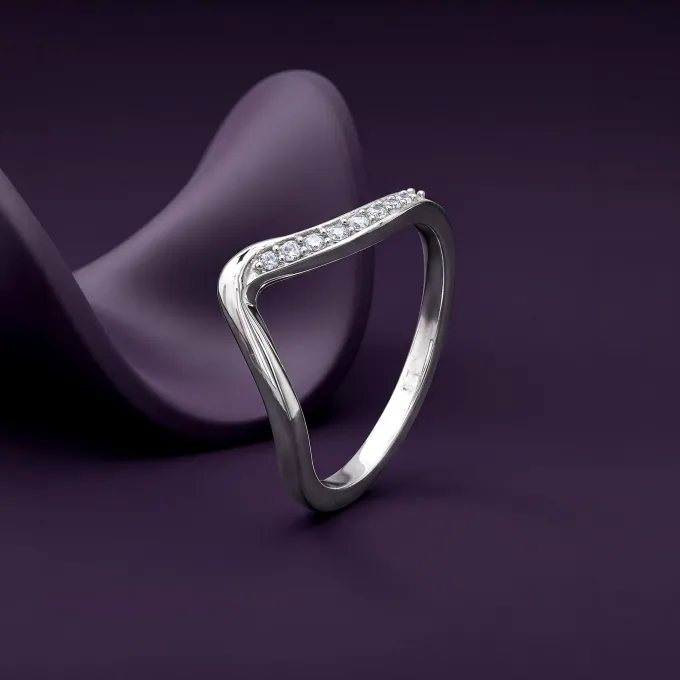 Silver Timeless Gleam Ring (Size 12)