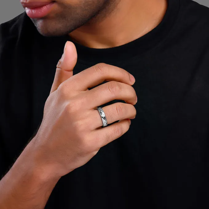 Silver Timeless Ring For Him