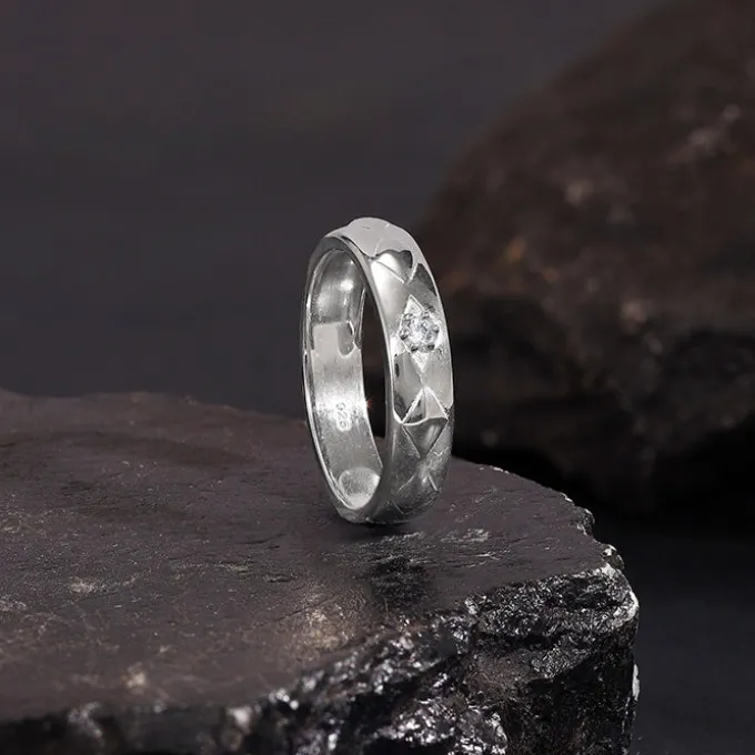 Silver Timeless Ring For Him