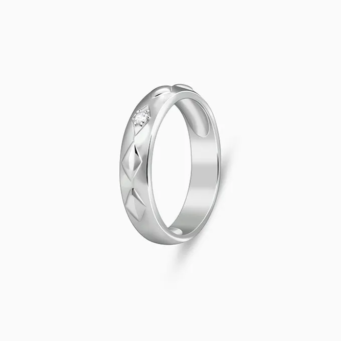 Silver Timeless Ring For Him