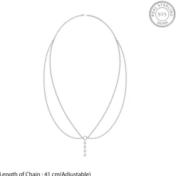 Silver Tony Pearl Necklace