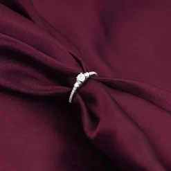 Silver Trilogy of Love Ring