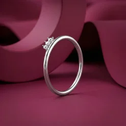 Silver Trinity Shine Ring